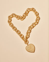 Florentine Finish Cuore Pendant