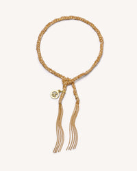 Lucky Peace Bracelet with Peace Sign Charm