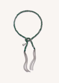 Silver Fortune lucky bracelet with Fortune turtle charm on white background.