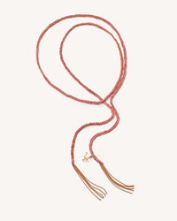 The colony 18k Yellow Gold lucky necklace, with monkey charm on white background
