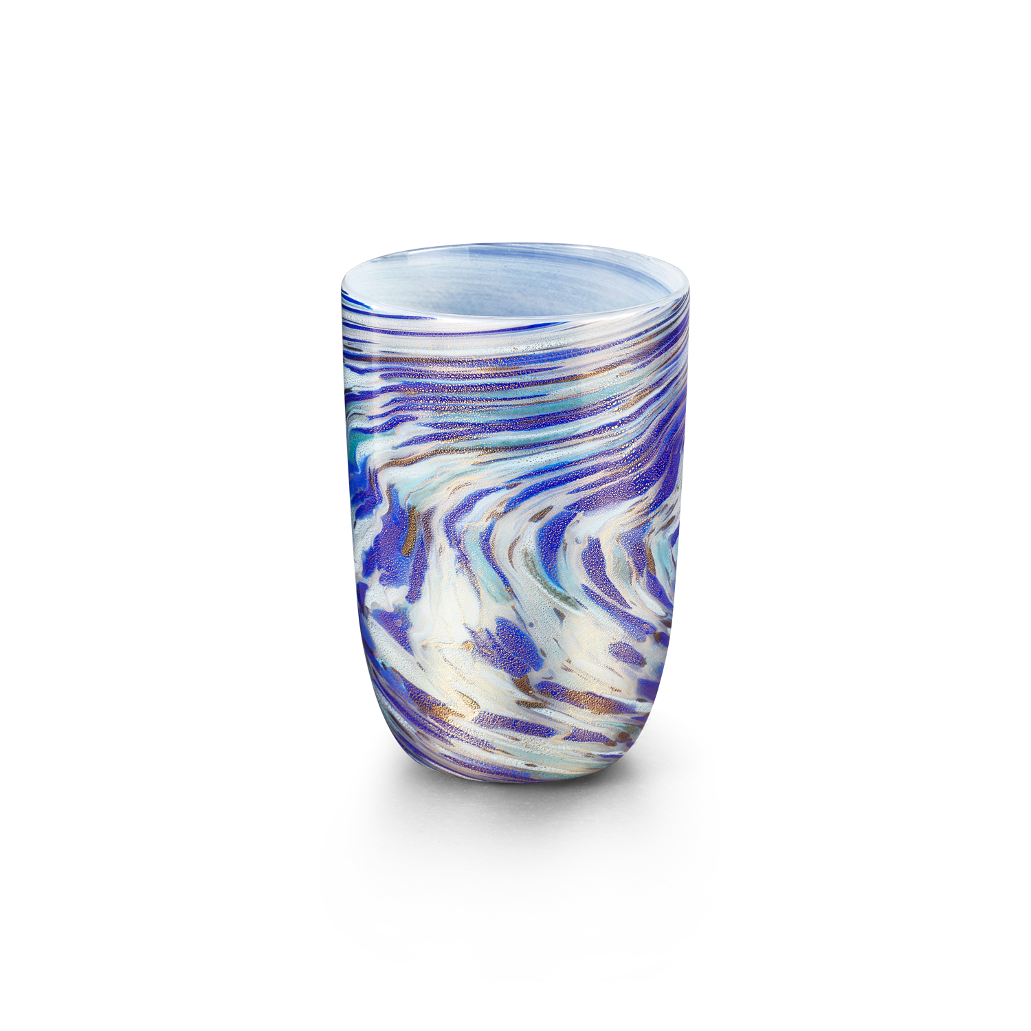 Laguna~B Murano Glass Blue