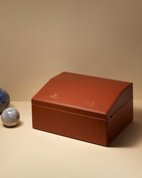 Closed pineider jewellery box